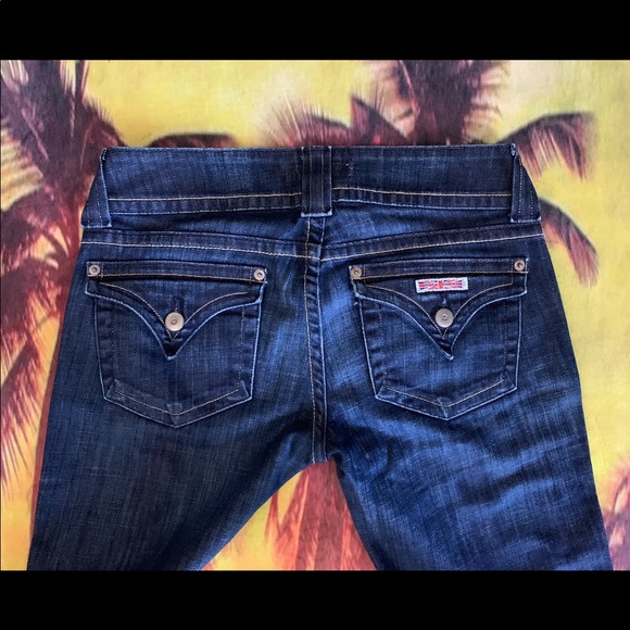 HUDSON Bootcut  Jeans Dark Wash Blue Size 26 - Picture 8 of 12